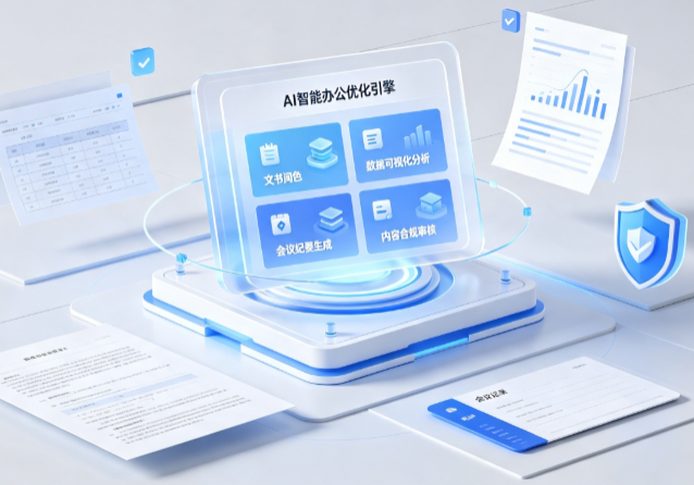 新城子区AI重构现代办公体系 智能优化引擎助力企业轻量化高效运营