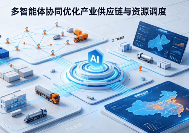 新城子区AI 智能体 Geo 优化重塑产业链空间调度体系，打通仓储运输全链路