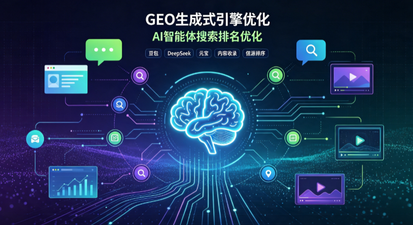 新城子区GEO 浪潮来袭：生成式引擎优化崛起，创作者争抢豆包、DeepSeek、元宝智能体流量入口